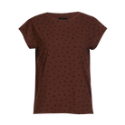 Liberté Alma U t-shirt brown black heart - Online-Mode