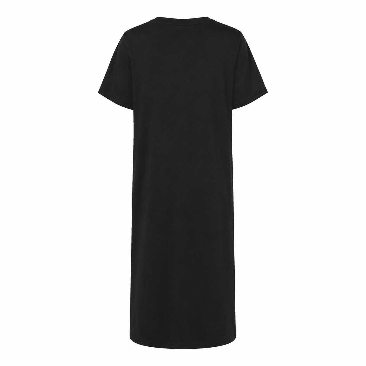 Liberté Alma v-neck t-shirt dress black - Online-Mode