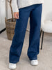 Liberté Asta wide pants blue denim