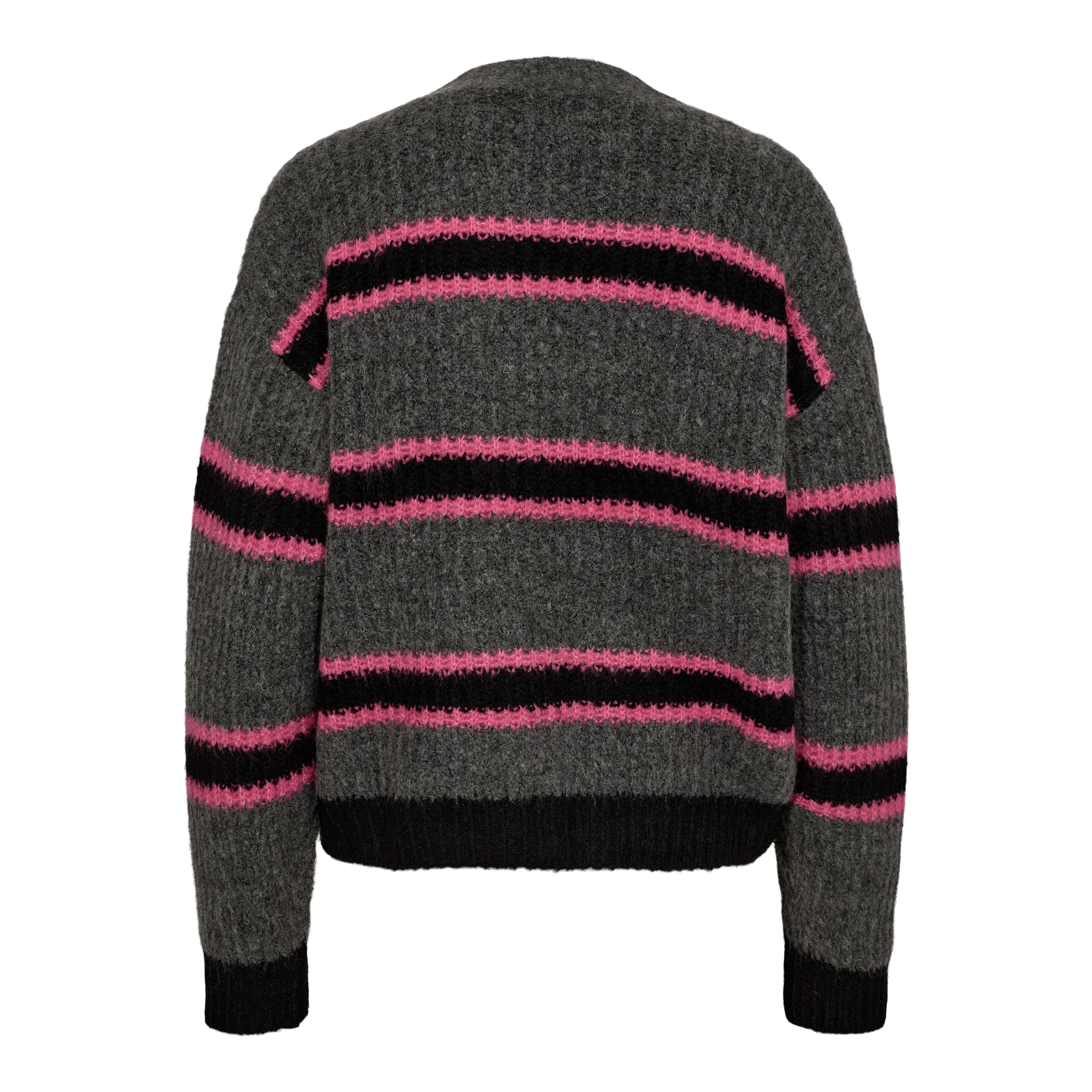 Liberté Fro cardigan dark grey/black/pink - Online - Mode