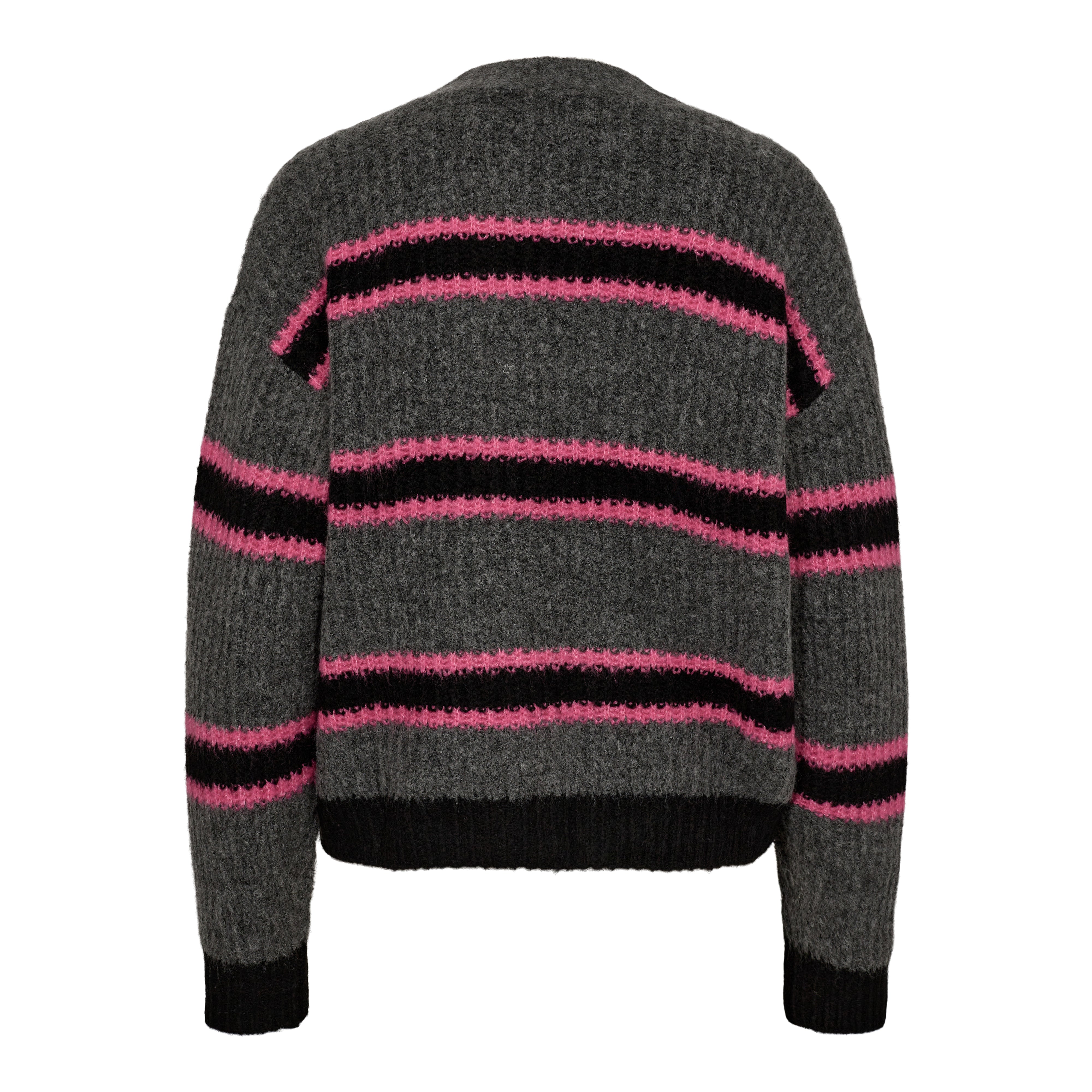 Liberté Fro cardigan dark grey/black/pink - Online - Mode