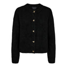 Liberté Fro o-neck cardigan black - Online-Mode