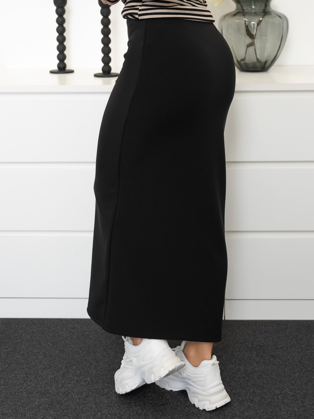 Liberté Henne long skirt black - Online-Mode