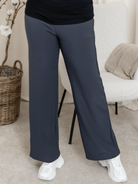 Liberté Henne wide pants antracit grey - Online - Mode