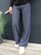 Liberté Henne wide pants antracit grey - Online - Mode