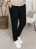 Liberté Henne zip pants black