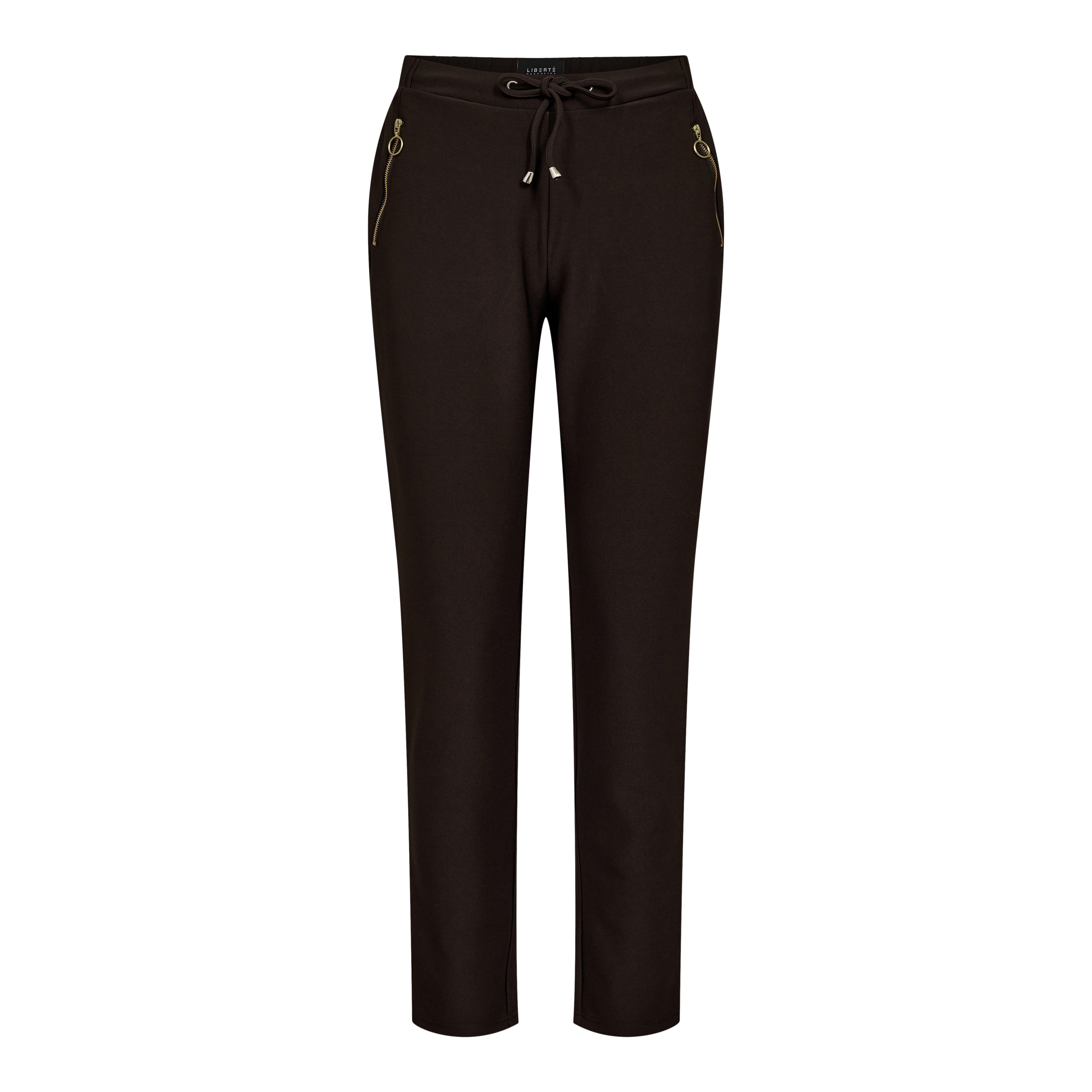 Liberté Henne zip pants coffee bean - Online - Mode
