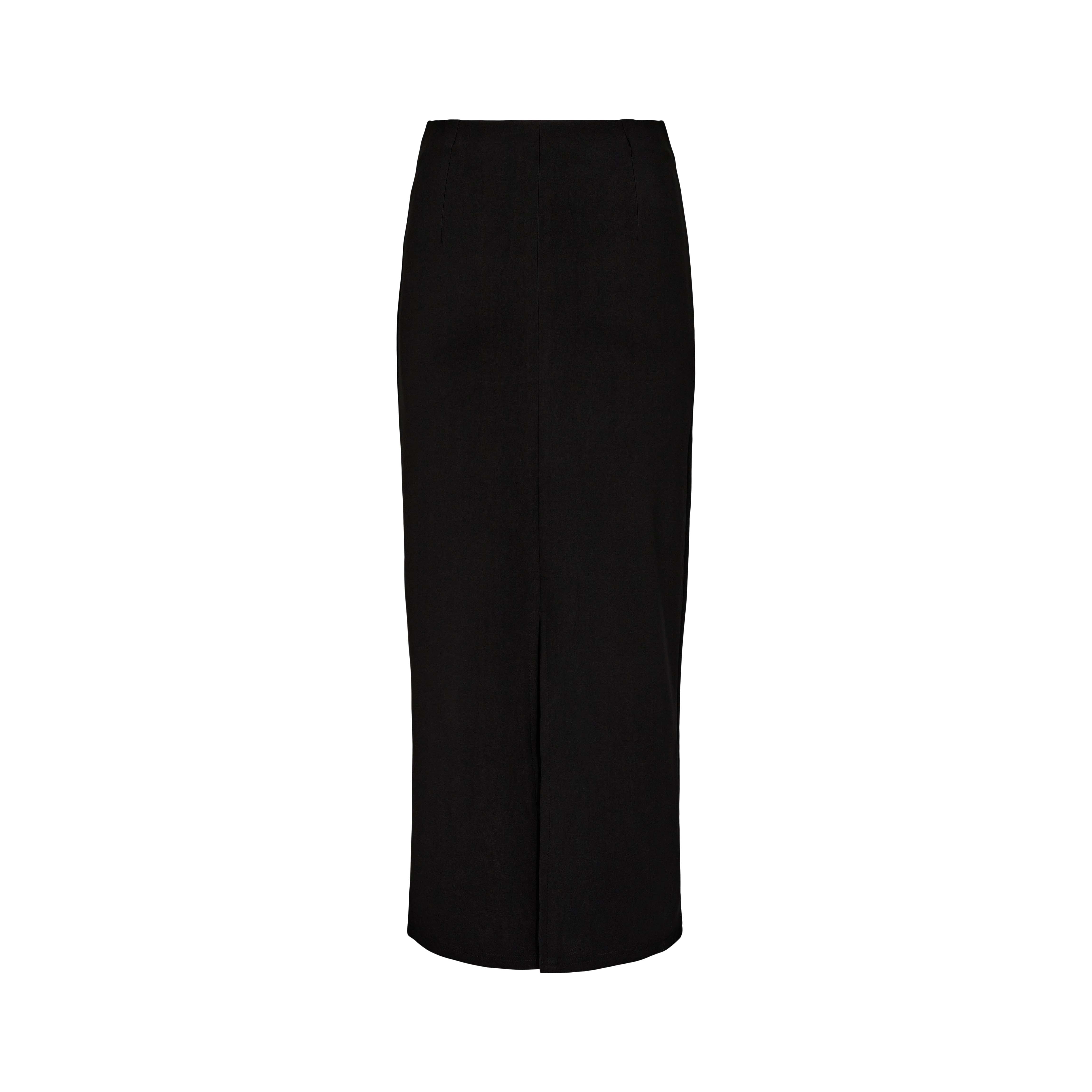 Liberté Mesh long skirt black - Online-Mode