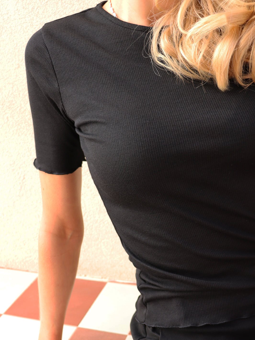 Liberté Natalia SS blouse black - Online-Mode
