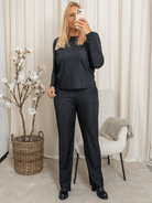 Liberté Nuno LS boxy blouse black - Online - Mode