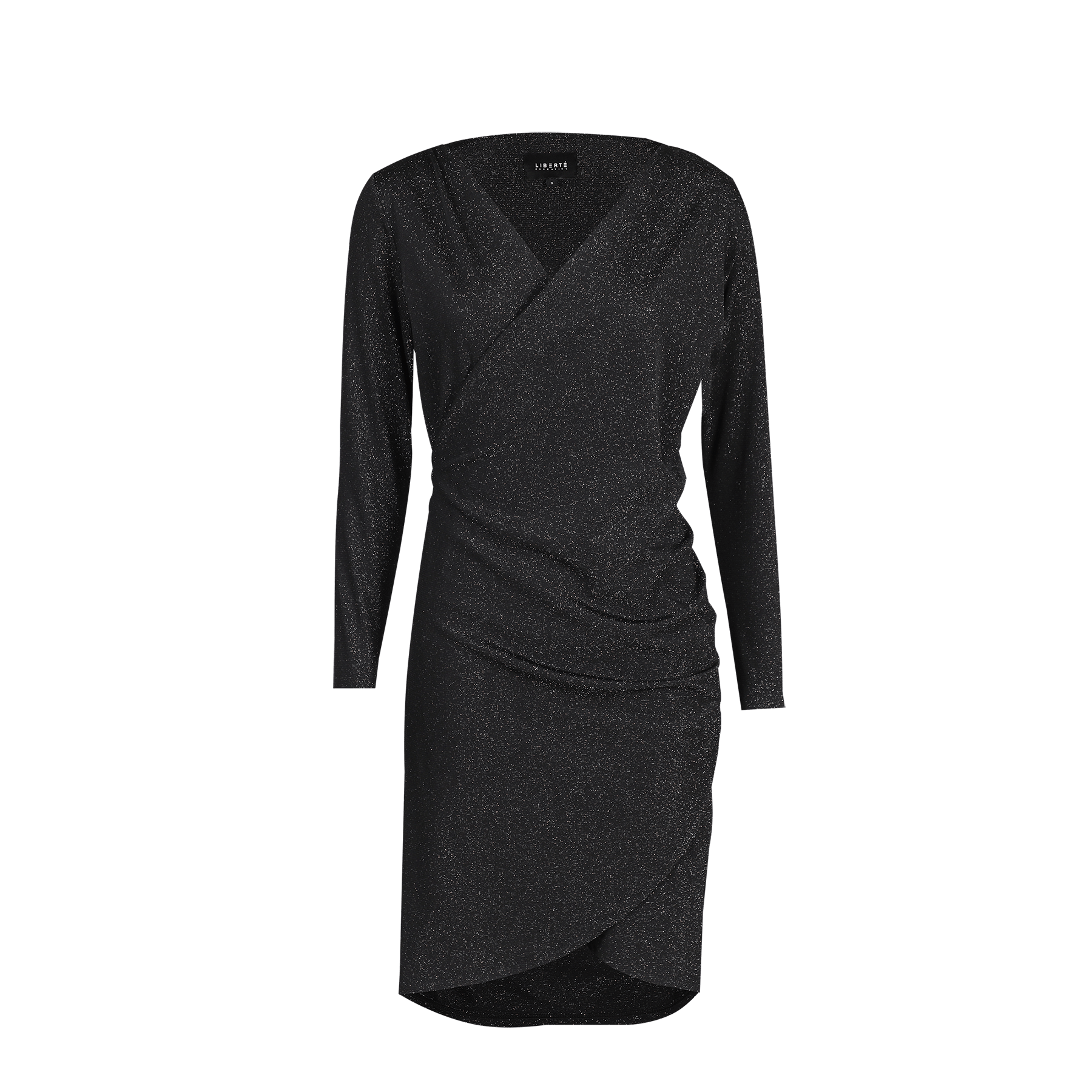 Liberté Nuno LS wrap dress black - Online - Mode