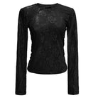 Liberté Rose LS lace blouse black - Online - Mode