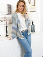 Lina cardigan blue combo - Online-Mode