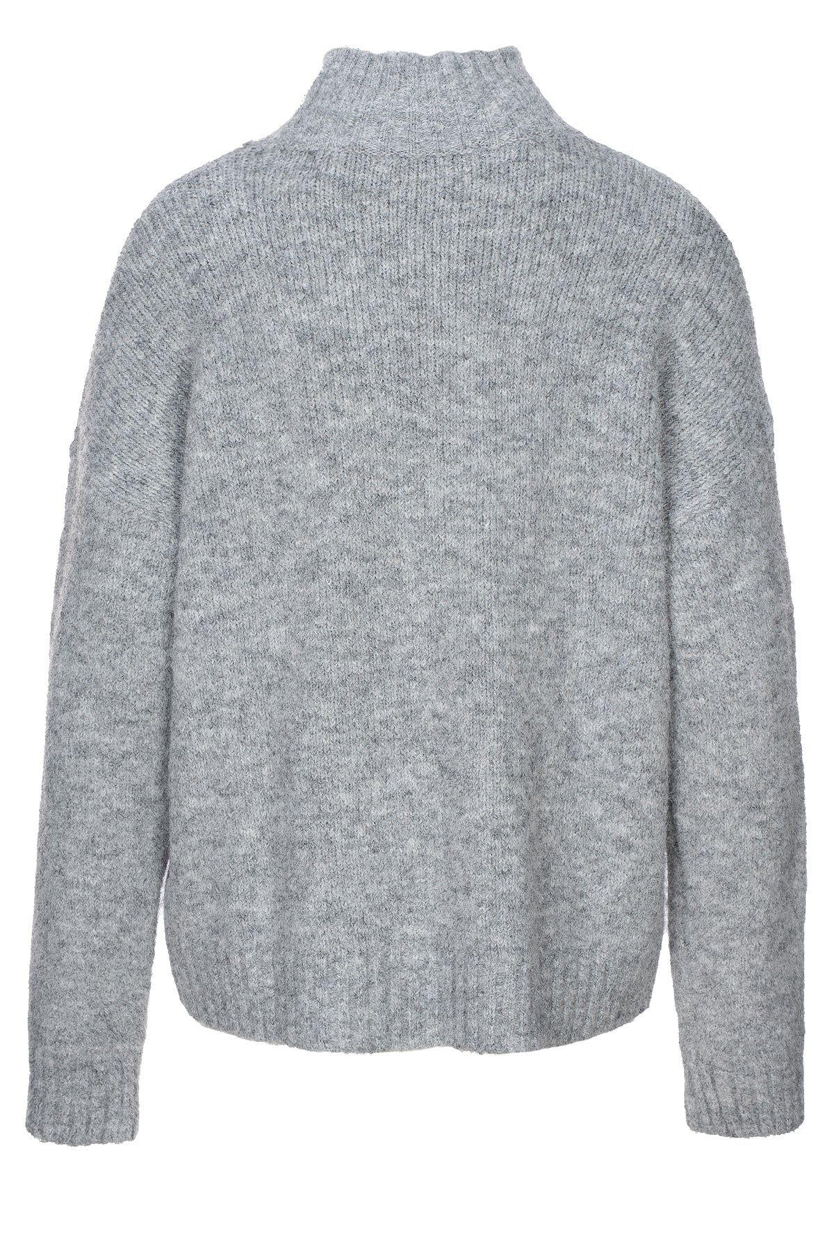 Luxzuz Kaia knit grey melange - Online - Mode