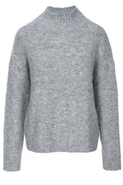 Luxzuz Kaia knit grey melange - Online - Mode