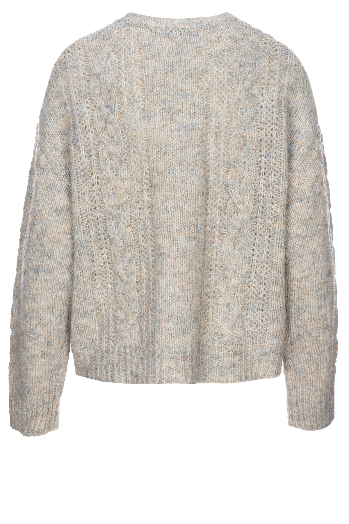 Luxzuz Katriona knit light grey - Online - Mode