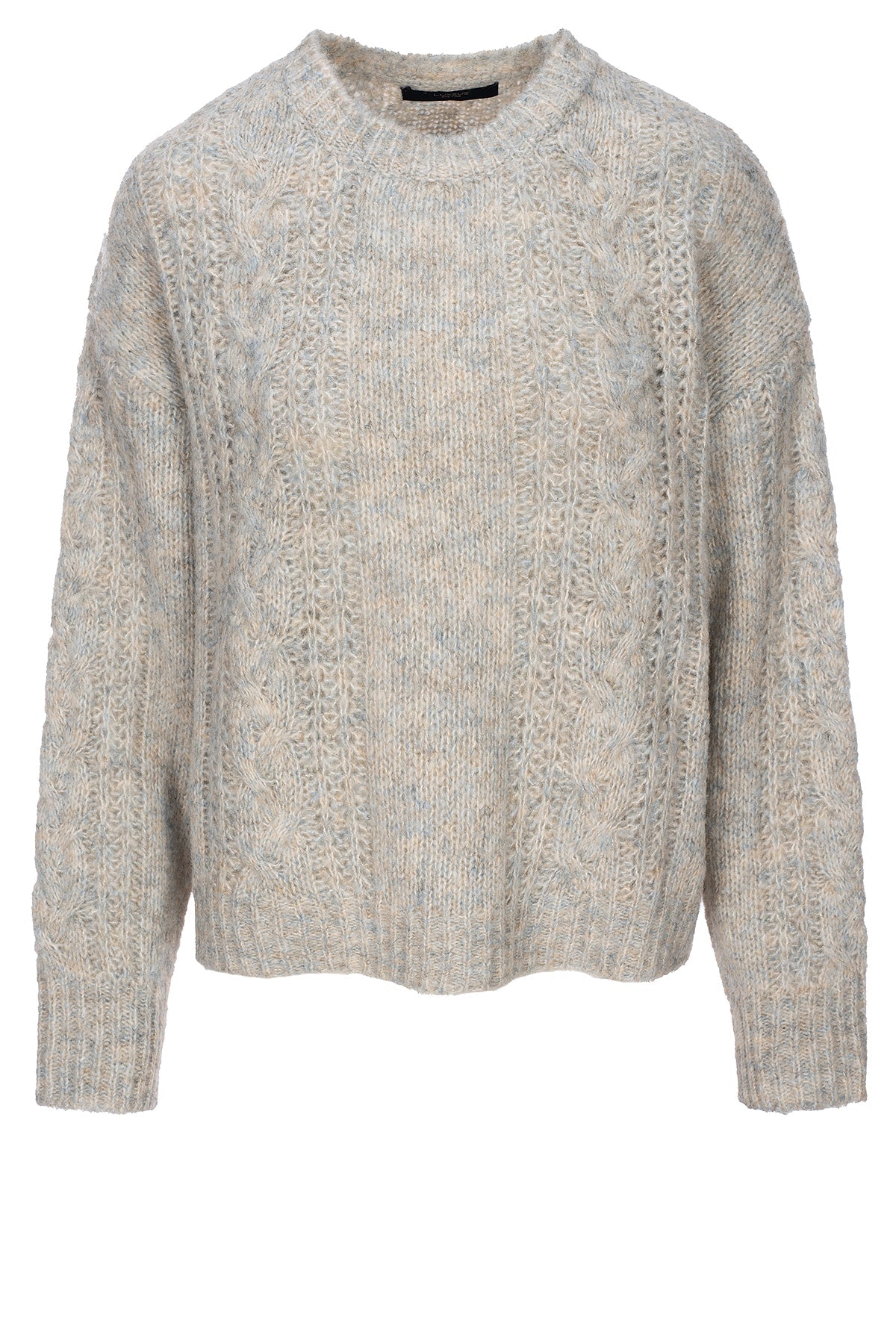 Luxzuz Katriona knit light grey - Online - Mode