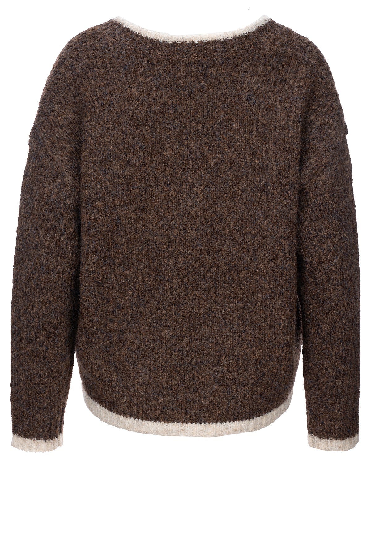 Luxzuz Kianna knit fondue fudge - Online - Mode