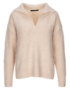 Luxzuz Kitna knit buttercream - Online - Mode