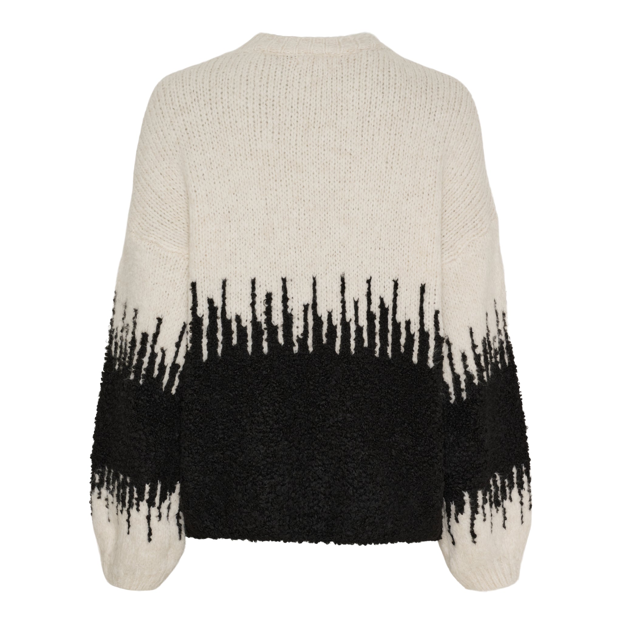 Marta du Chateau Aimee knit beige/black - Online - Mode