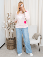 Marta du Chateau Amarante knit rosa/pink/white - Online - Mode