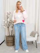 Marta du Chateau Amarante knit rosa/pink/white - Online - Mode