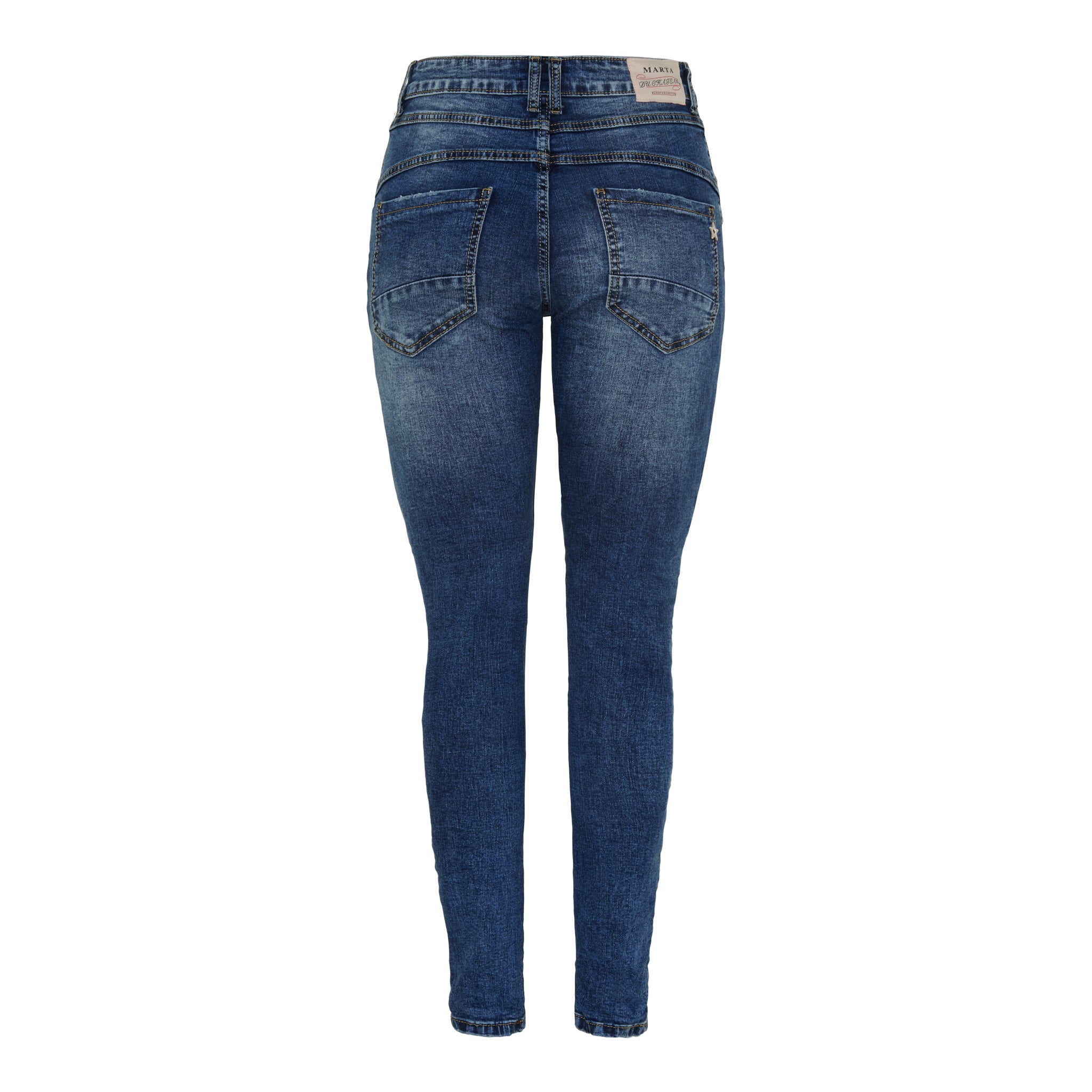 Marta du Chateau Ana 26164 jeans dark denim blue - Online - Mode