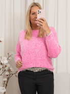 Marta du Chateau Anouk knit pink - Online - Mode