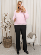 Marta du Chateau Anouk knit rosa - Online - Mode