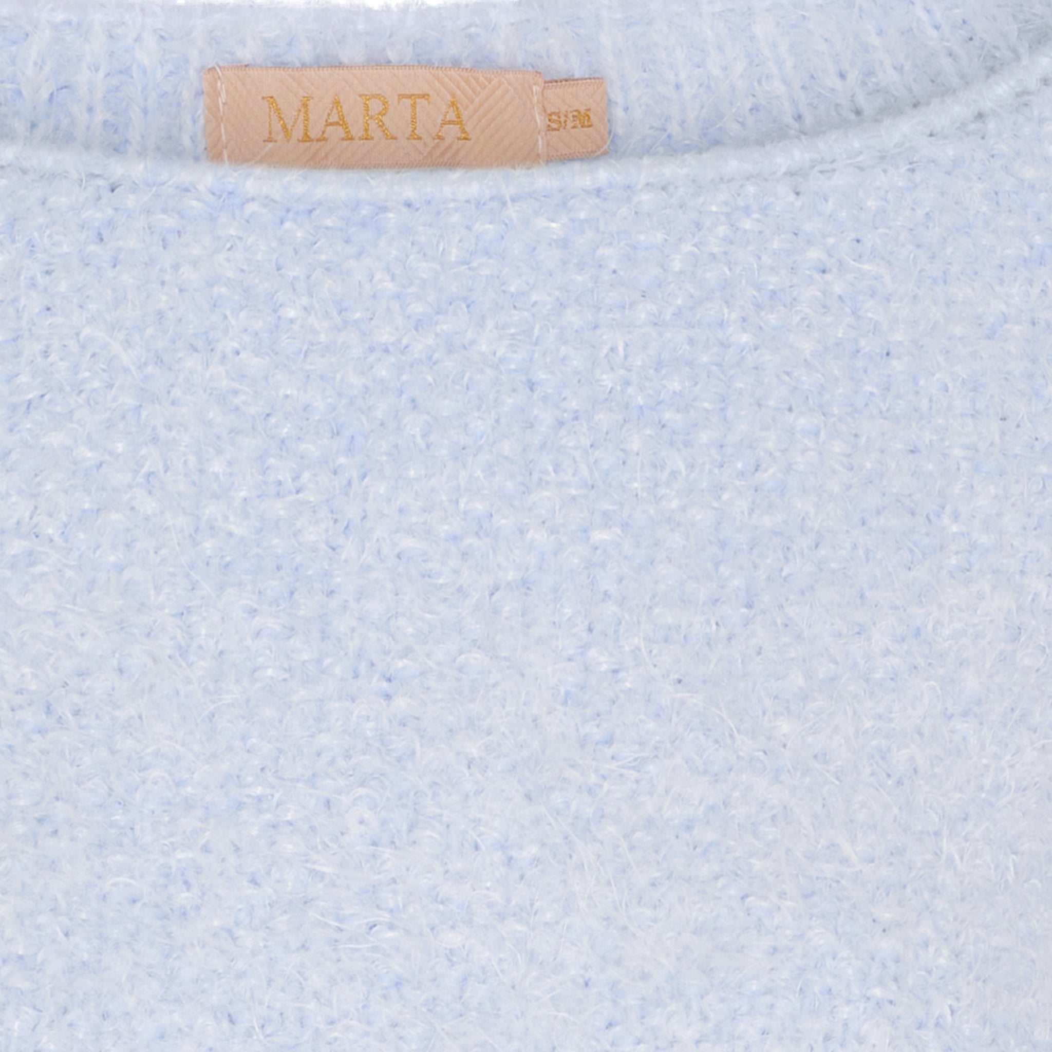 Marta du Chateau Anouk knit sky blue - Online - Mode