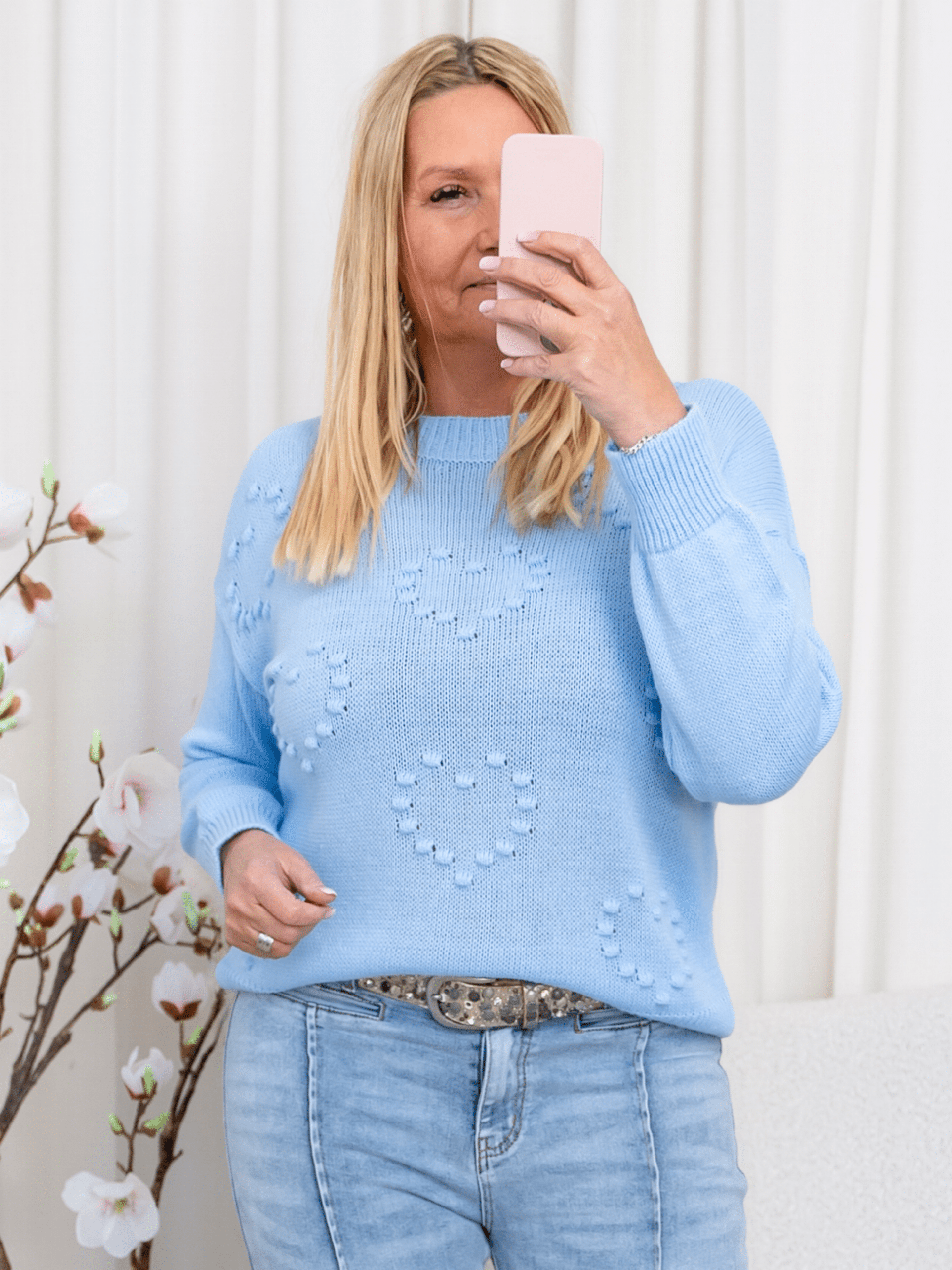 Marta du Chateau Aurorette knit celeste - Online - Mode