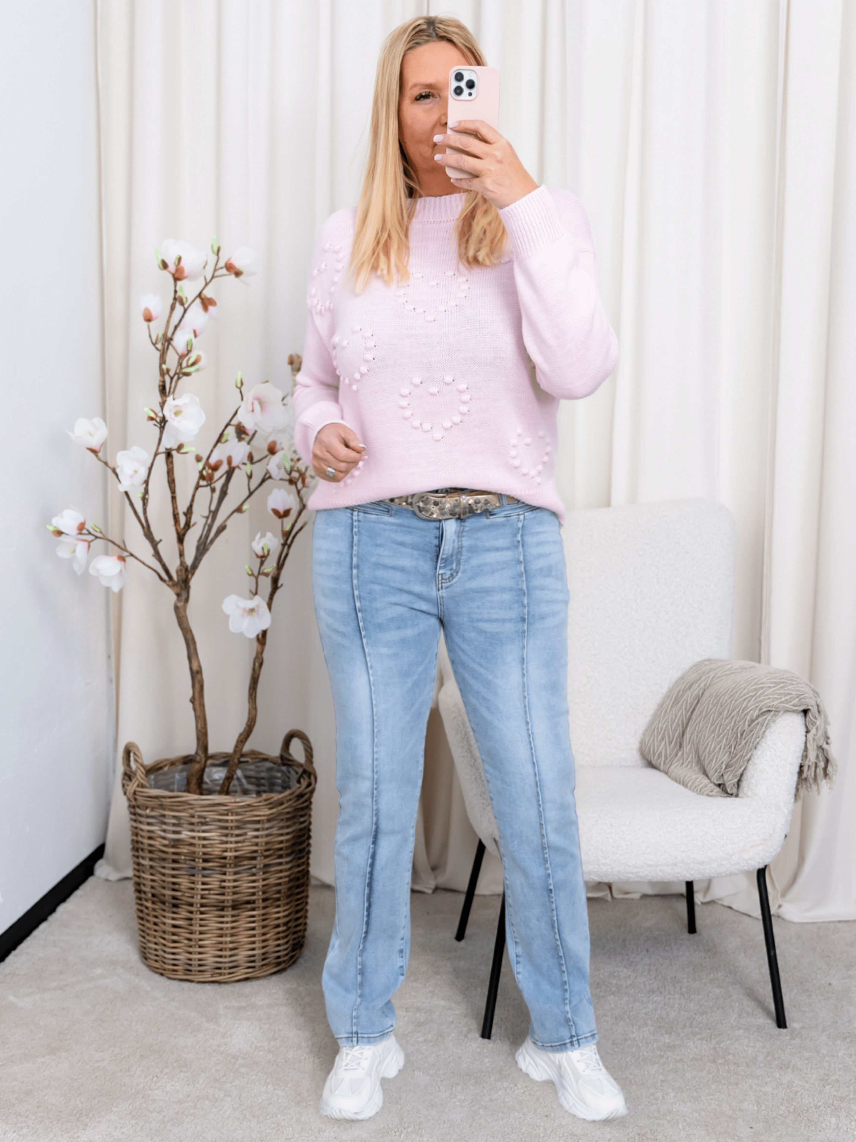 Marta du Chateau Aurorette knit pink - Online - Mode