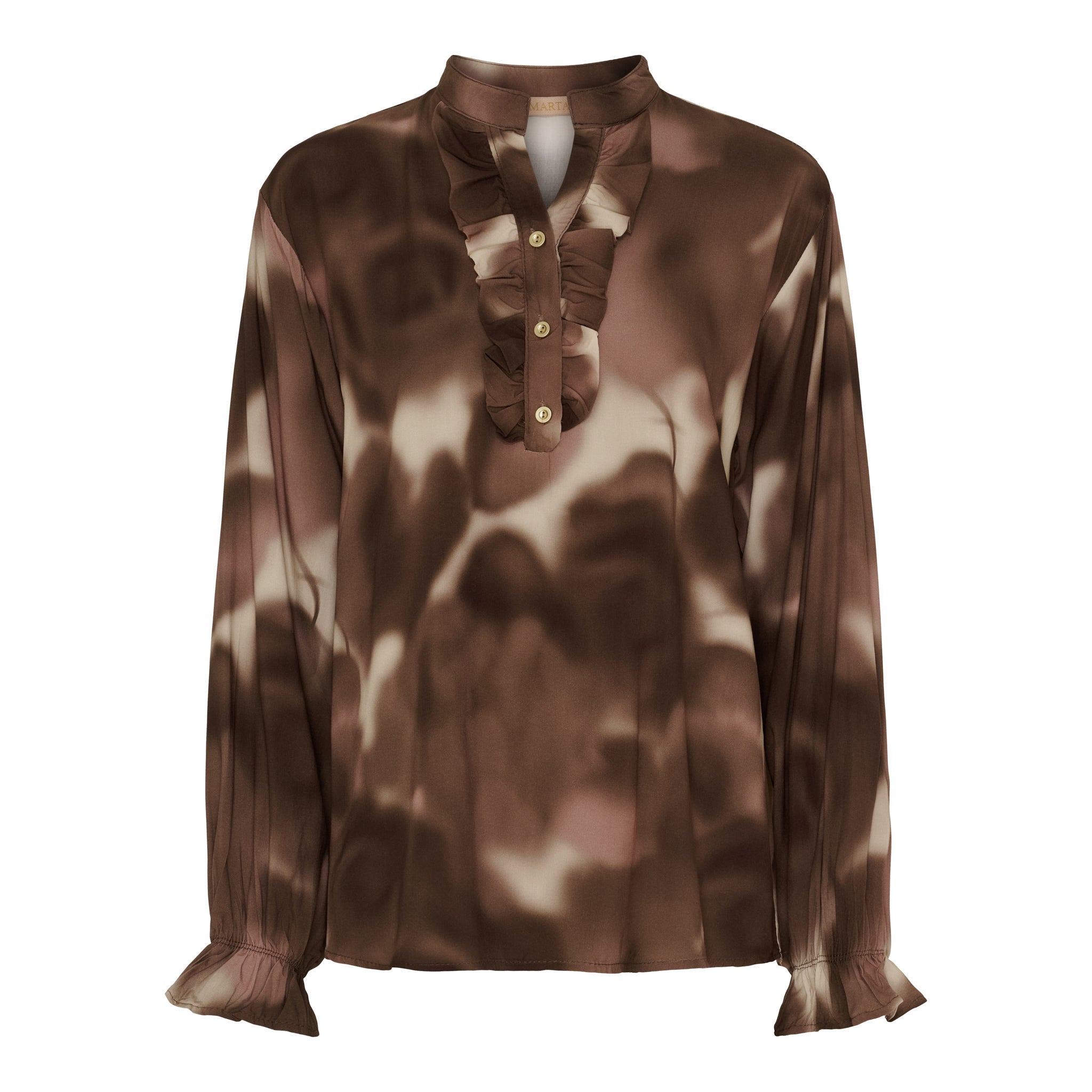 Marta du Chateau Aya shirt fango 617tpn - Online - Mode
