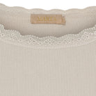 Marta du Chateau Belinda LS tee beige - Online - Mode