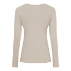 Marta du Chateau Belinda LS tee beige - Online - Mode