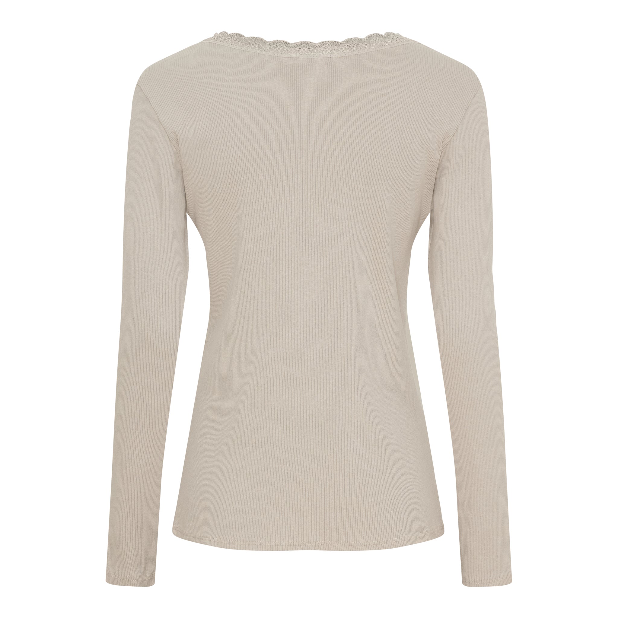 Marta du Chateau Belinda LS tee beige - Online - Mode