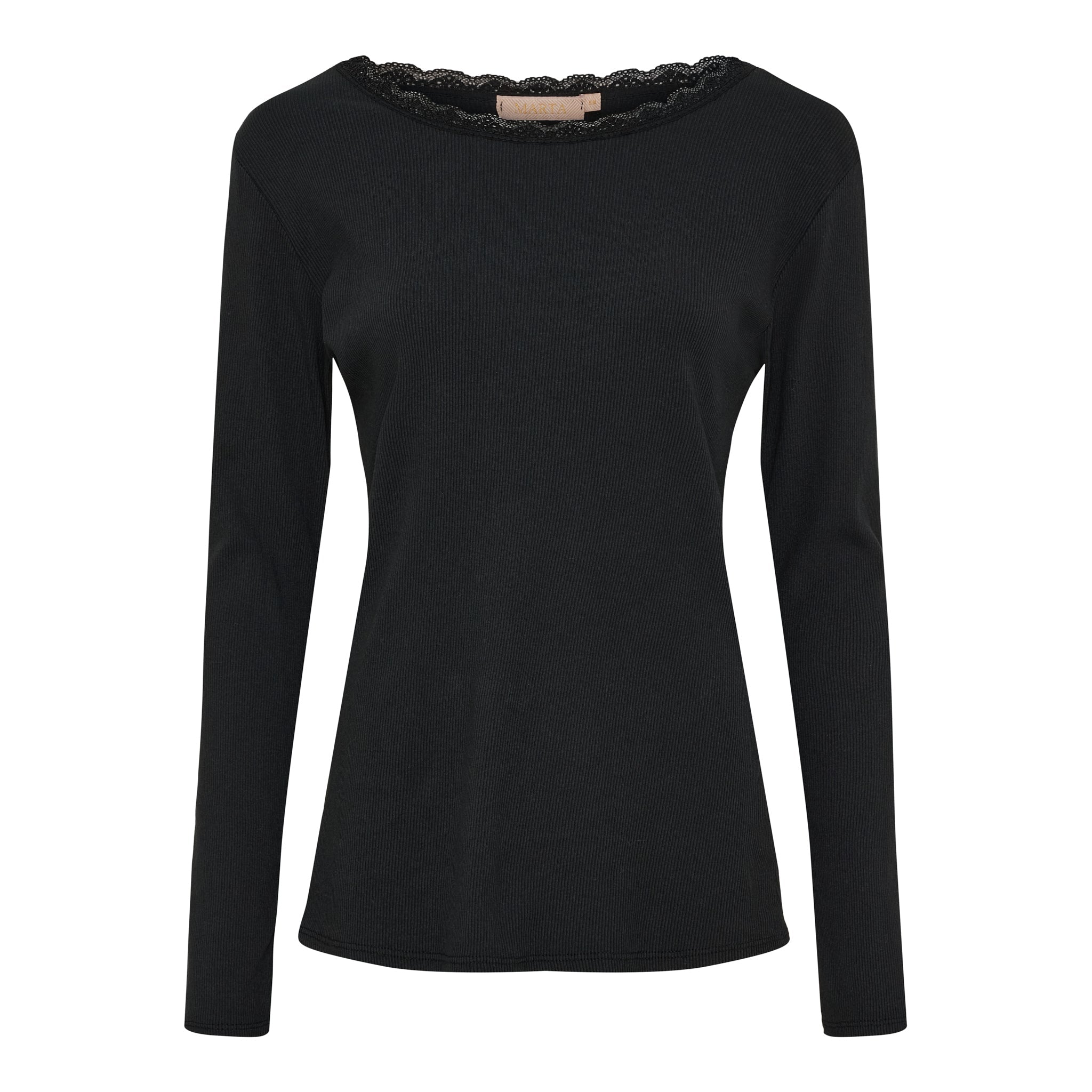 Marta du Chateau Belinda LS tee black - Online - Mode