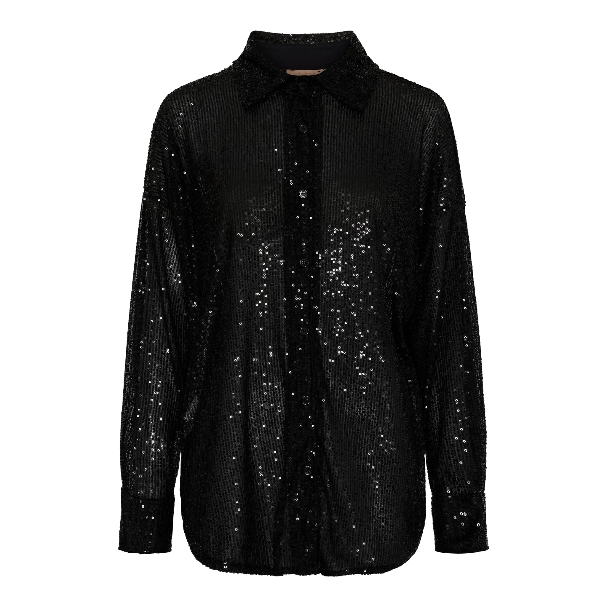Marta du Chateau Bertille shirt black - Online - Mode