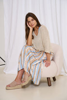 Marta du Chateau Betina knit cream - Online - Mode