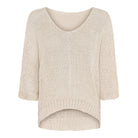 Marta du Chateau Betina knit cream - Online - Mode