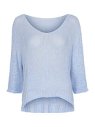 Marta du Chateau Betina knit light blue - Online - Mode