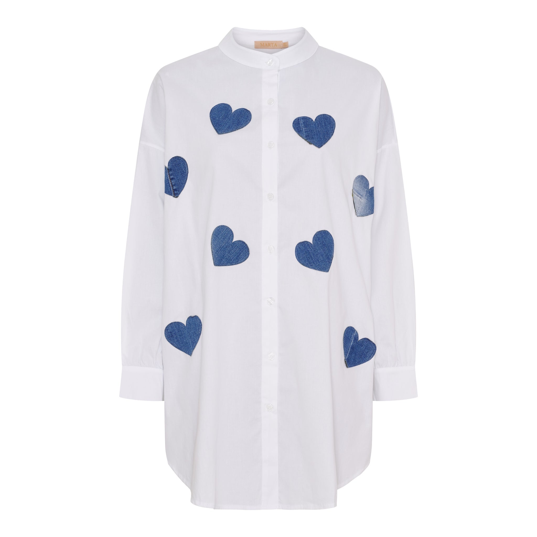 Marta du Chateau Cecilia shirt white - Online - Mode