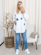 Marta du Chateau Cecilia shirt white - Online - Mode