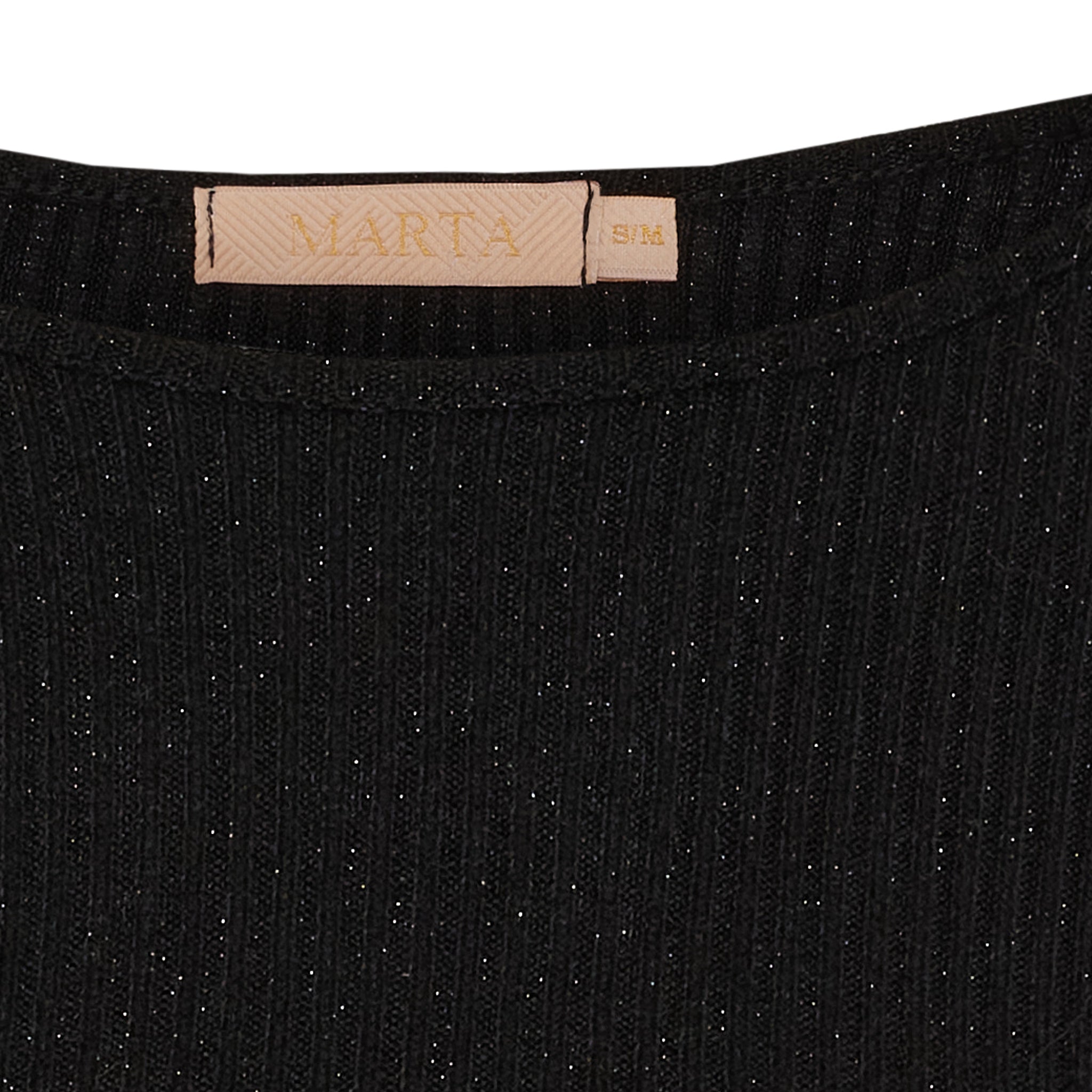 Marta du Chateau Celia LS tee black1 - Online - Mode