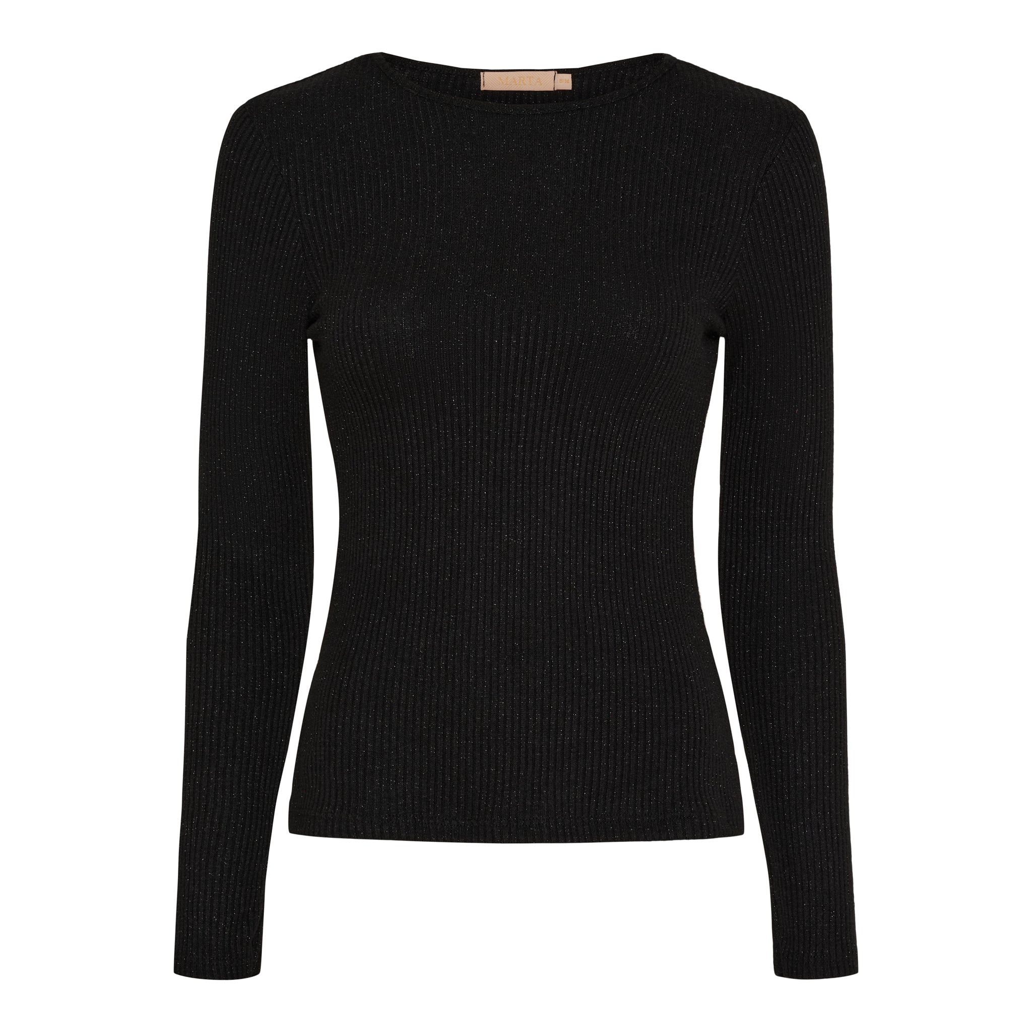 Marta du Chateau Celia LS tee black1 - Online - Mode