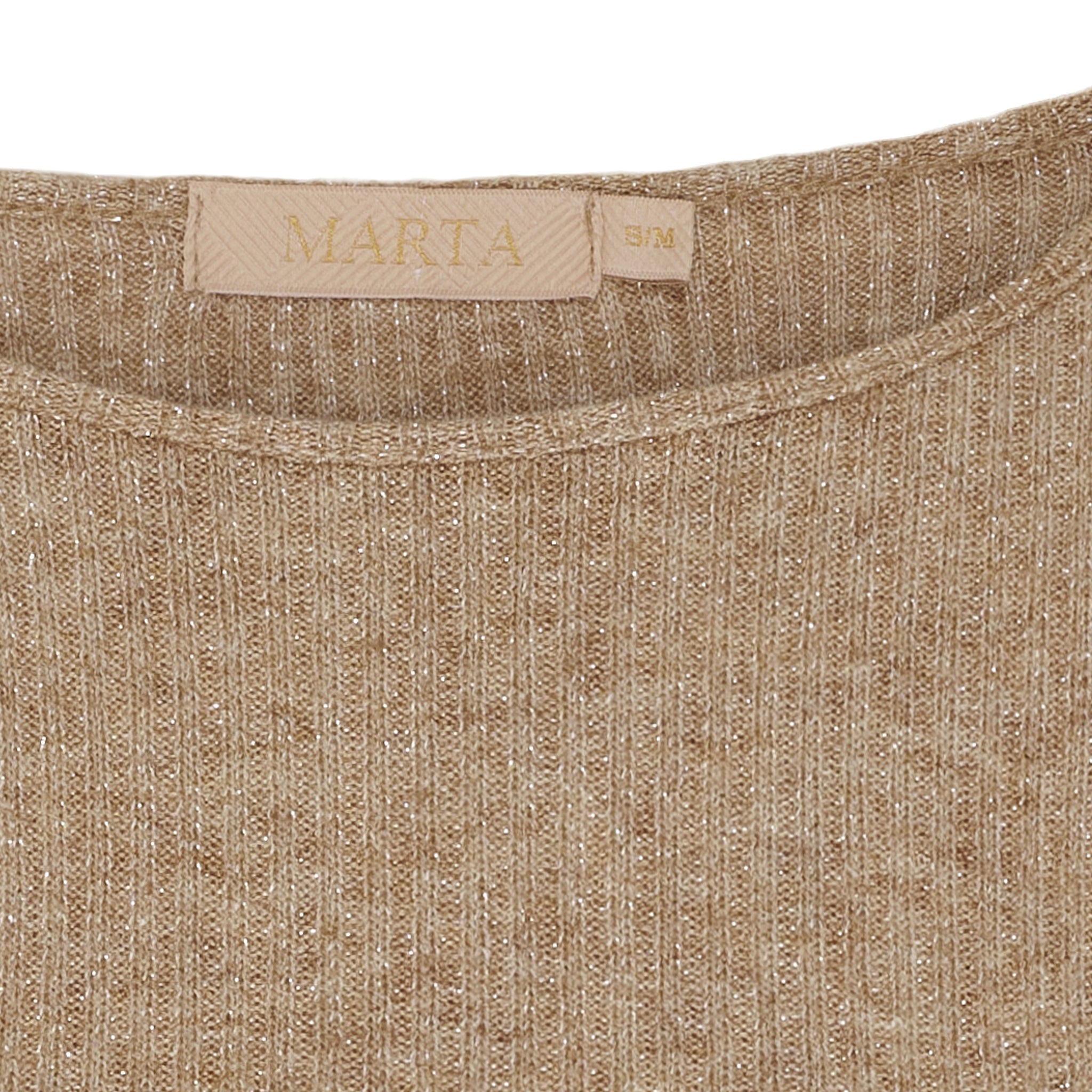 Marta du Chateau Celia LS tee camel3 - Online - Mode