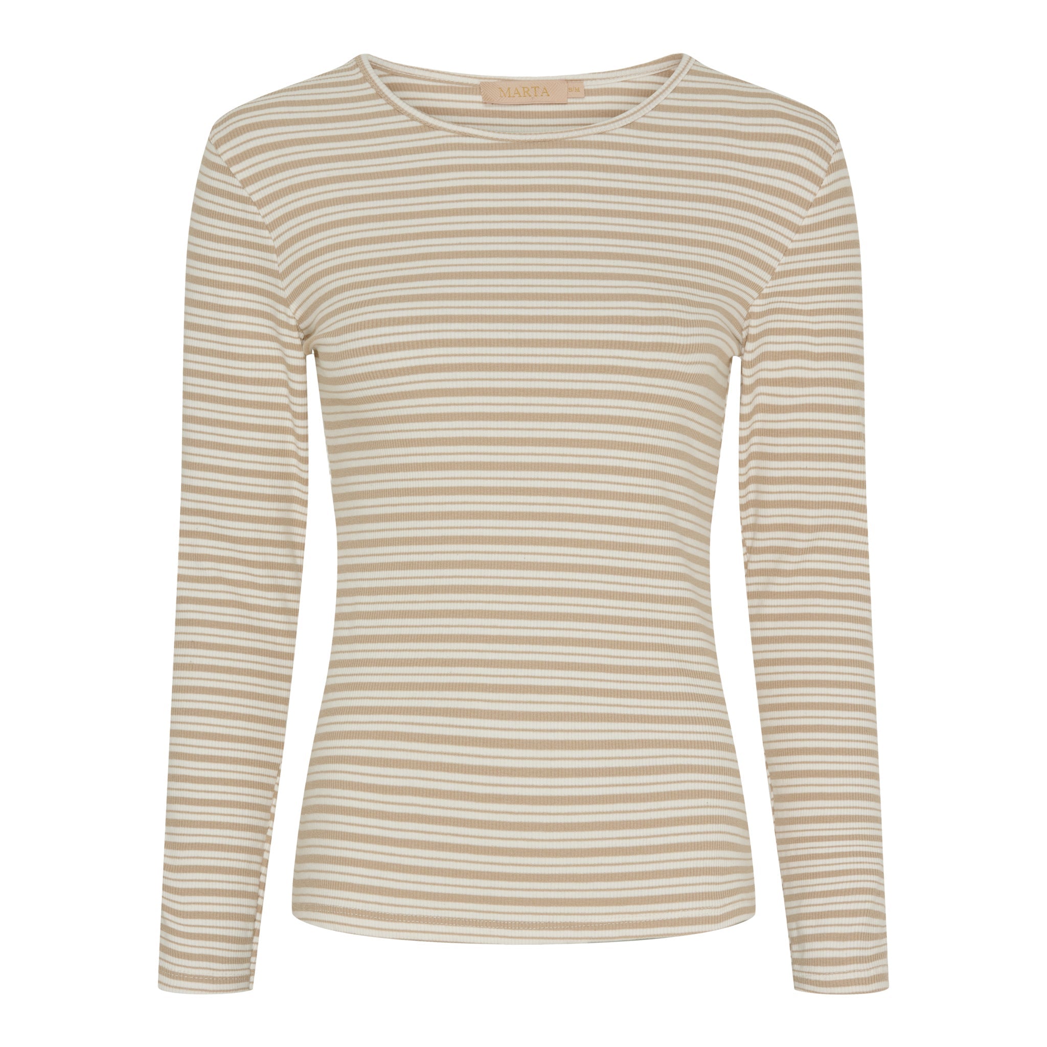 Marta du Chateau Christel tee beige/cream - Online - Mode