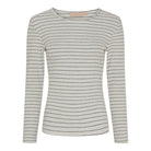 Marta du Chateau Christel tee melange10/cream - Online - Mode