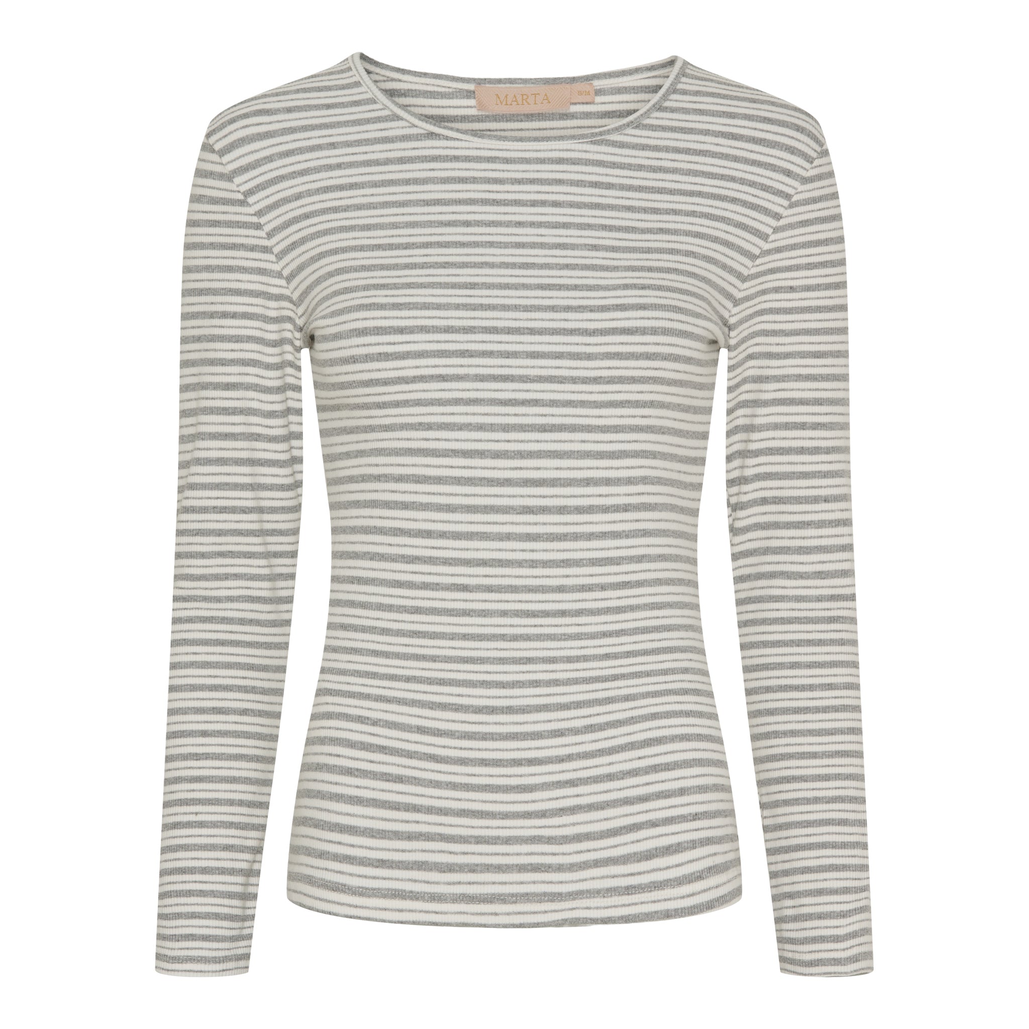 Marta du Chateau Christel tee melange10/cream - Online - Mode