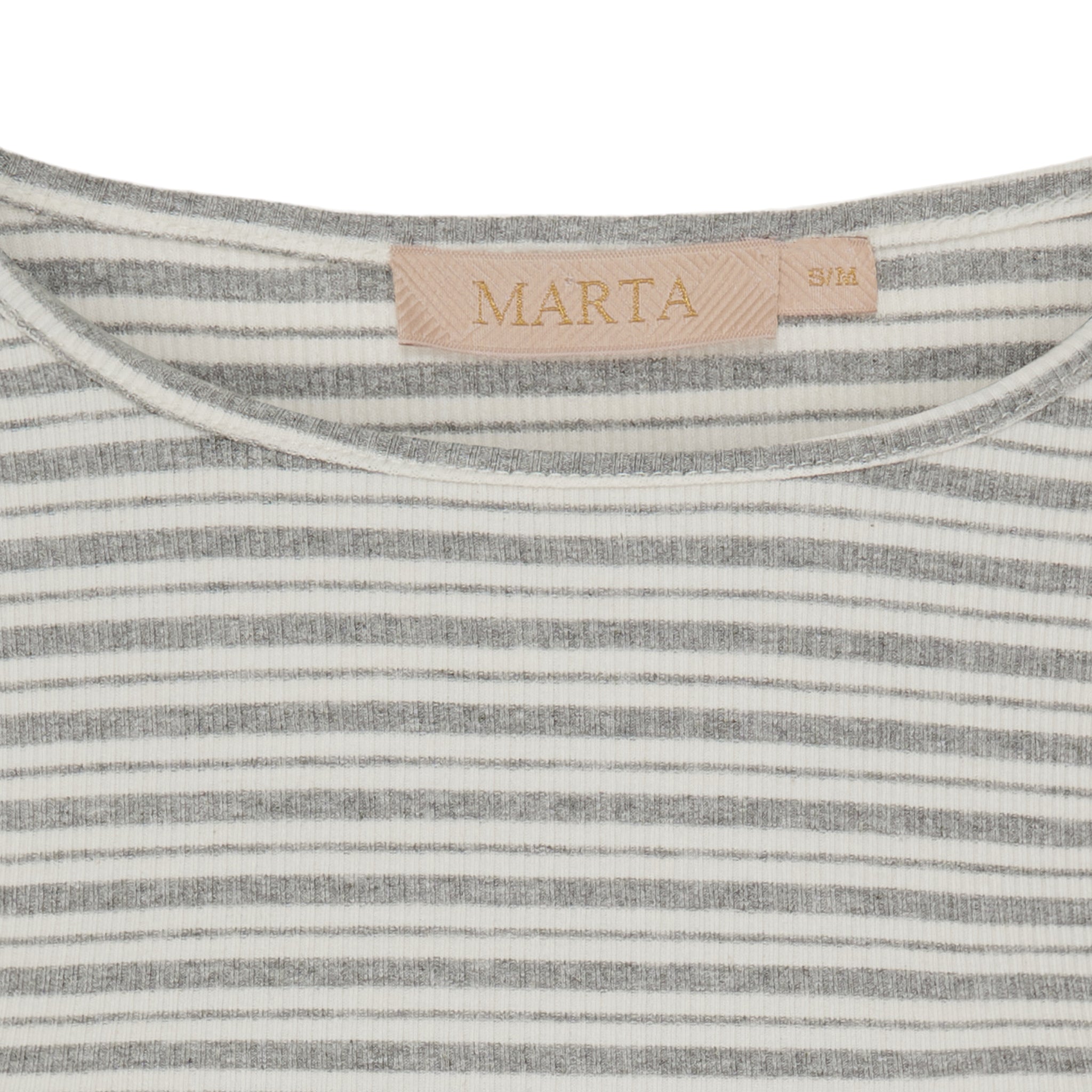 Marta du Chateau Christel tee melange10/cream - Online - Mode